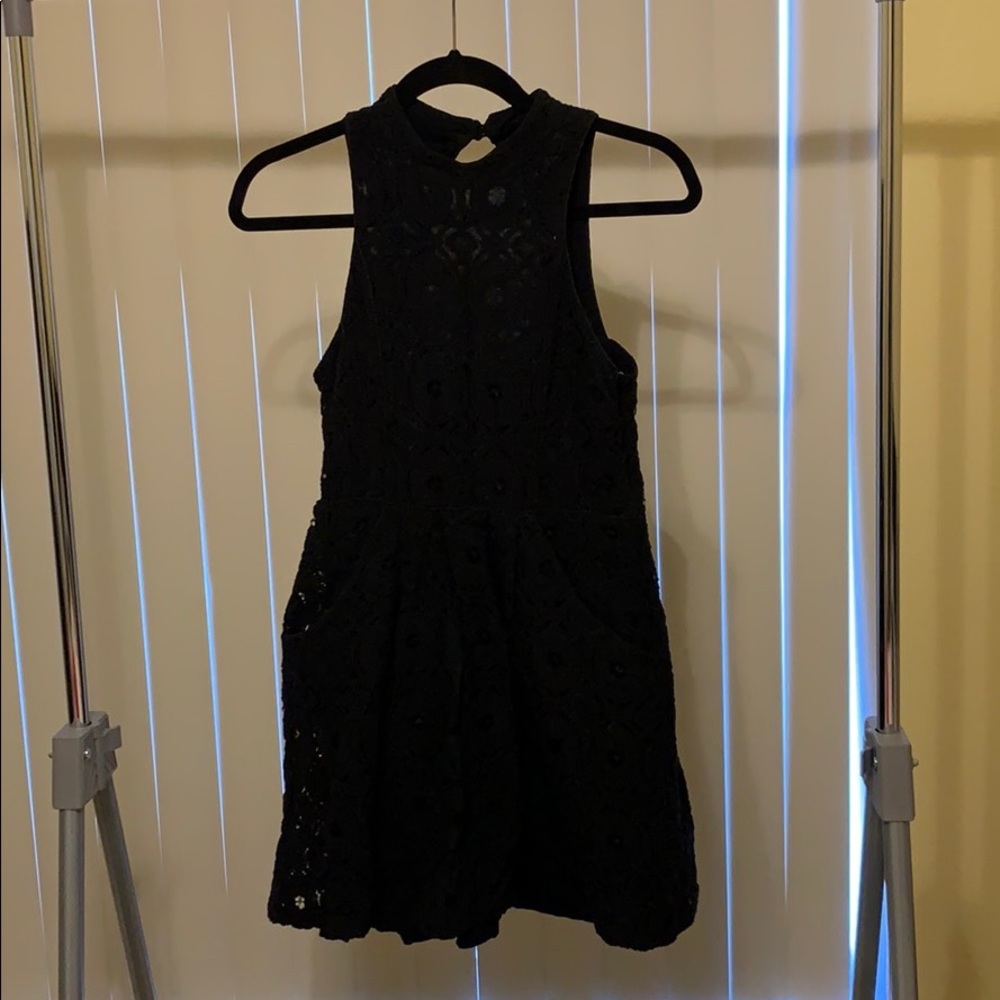 Open back, halter top style dress